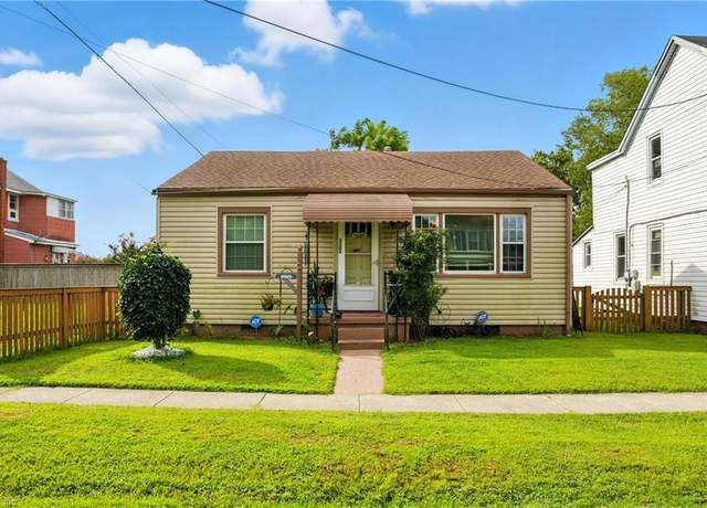 Property at 3303 Monroe St, Portsmouth, VA 23703, 2 beds, 1 bath