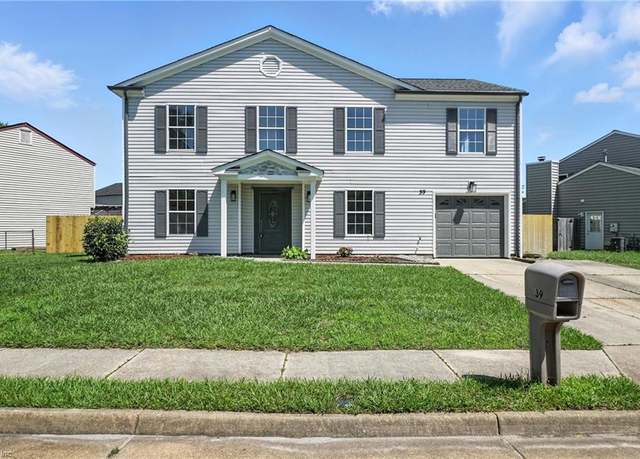 Property at 39 Rotherham Ln, Hampton, VA 23666, 5 beds, 2.5 baths