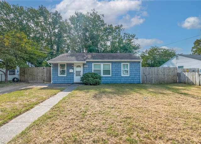 Property at 423 Cedar Dr, Hampton, VA 23669, 3 beds, 1 bath