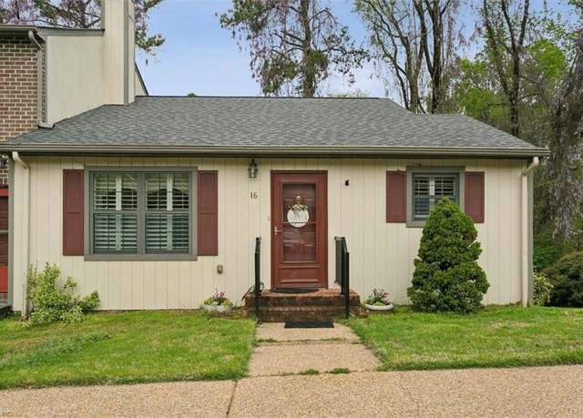 Property at 16 James Sq, Williamsburg, VA 23185, 3 beds, 3 baths