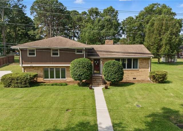 Property at 5013 Leslie Dr, Portsmouth, VA 23703, 4 beds, 2 baths