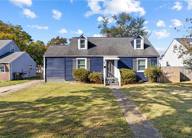 Property at 405 Seminole Rd, Hampton, VA 23661, 3 beds, 2.5 baths