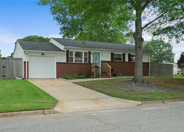 Property at 1117 Baskerville Ln, Portsmouth, VA 23701, 3 beds, 1 bath