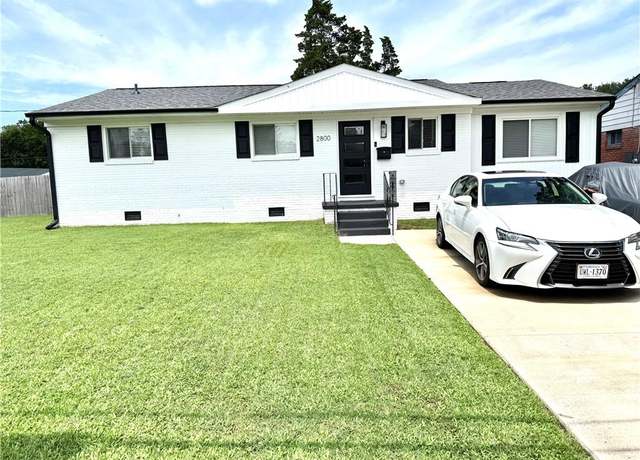 Property at 2800 Dominion Ave, Norfolk, VA 23518, 4 beds, 2 baths