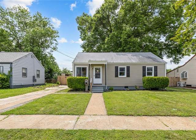 Property at 3517 Bessie St, Norfolk, VA 23513, 4 beds, 2 baths