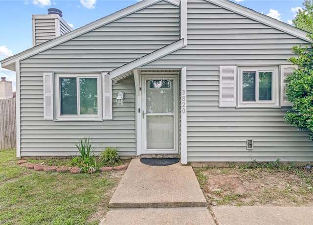 Property at 3820 Sugar Creek Ln, Portsmouth, VA 23703, 3 beds, 1.5 baths