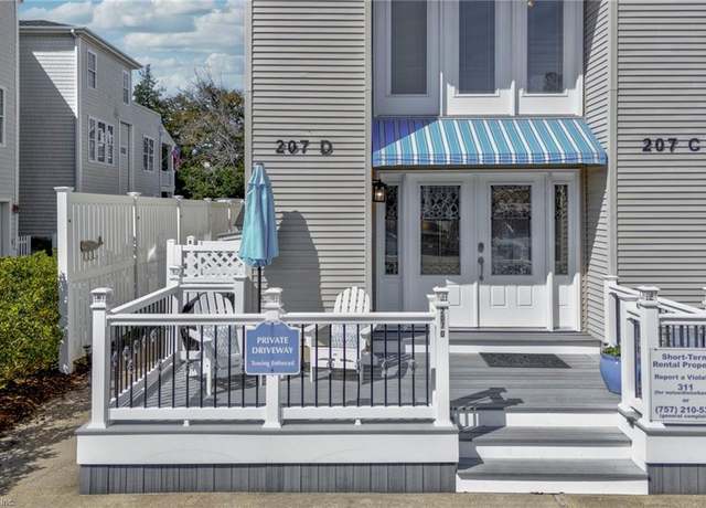 Property at 207 79th St Unit D, Virginia Beach, VA 23451, 3 beds, 3.5 baths