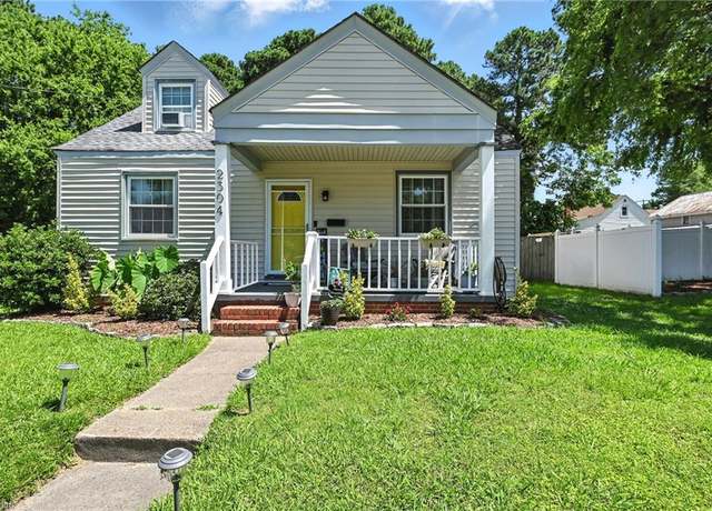 Property at 2304 Leckie St, Portsmouth, VA 23704, 3 beds, 1 bath