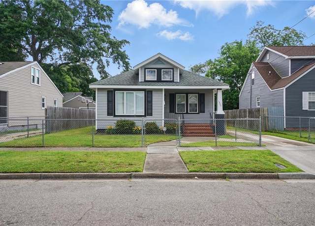 Property at 1829 Piedmont Ave, Portsmouth, VA 23704, 2 beds, 1 bath