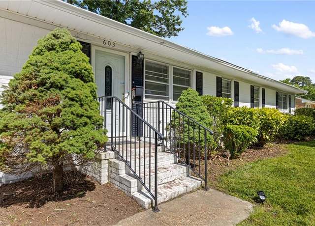 Property at 603 Page Dr, Hampton, VA 23669, 4 beds, 2.5 baths