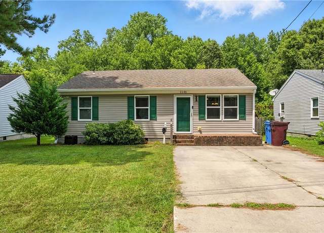 Property at 1143 Ferebee Ave, Chesapeake, VA 23324, 3 beds, 1.5 baths