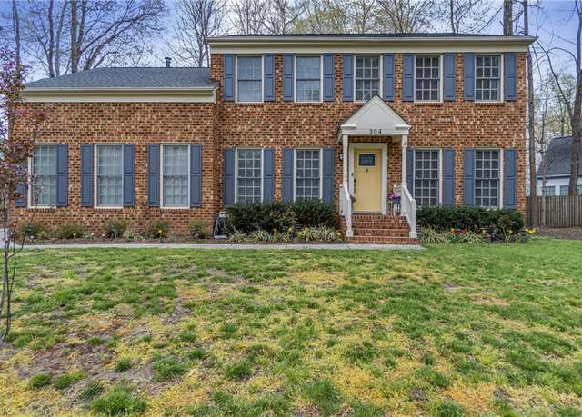 Property at 304 Woodbrook Run, Newport News, VA 23606, 4 beds, 2.5 baths