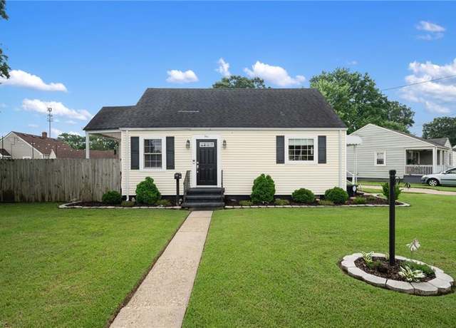 Property at 1 Chowan Dr, Portsmouth, VA 23701, 3 beds, 1 bath