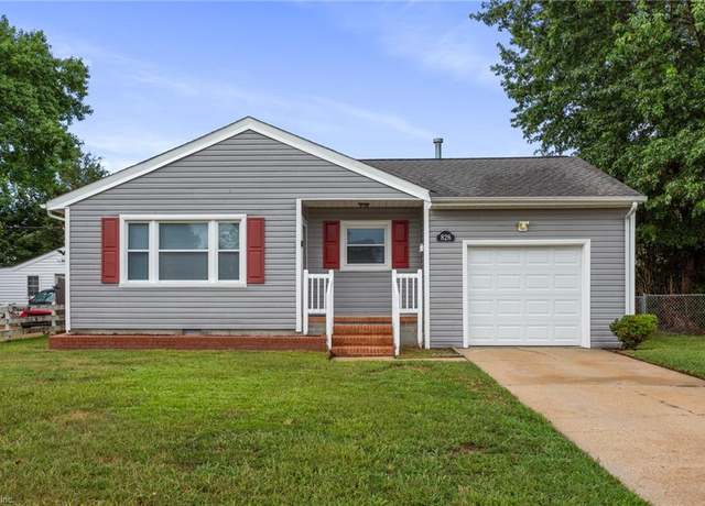 Property at 826 Headrow Ter, Hampton, VA 23666, 3 beds, 1 bath