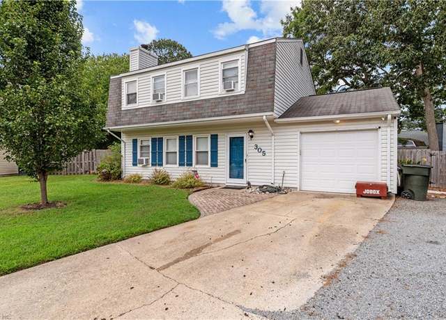 Property at 305 Lampros Ct, Hampton, VA 23666, 3 beds, 2.5 baths