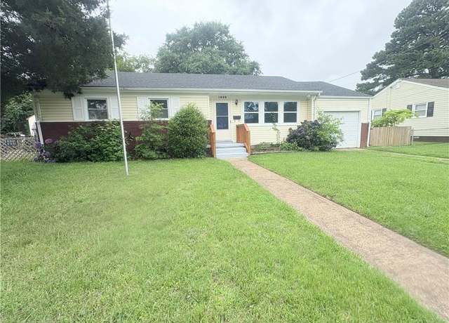 Property at 1839 Brookwood Rd, Norfolk, VA 23518, 3 beds, 2 baths