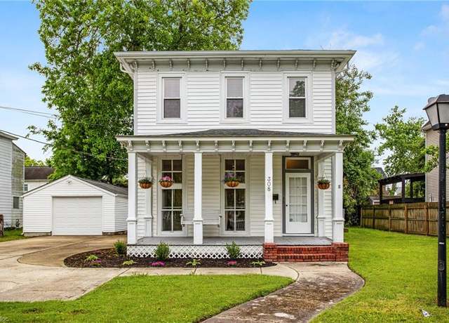 Property at 308 E Pembroke Ave, Hampton, VA 23669, 3 beds, 2 baths