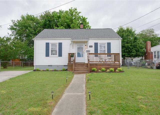 Property at 19 Huffman Dr, Hampton, VA 23669, 2 beds, 1 bath