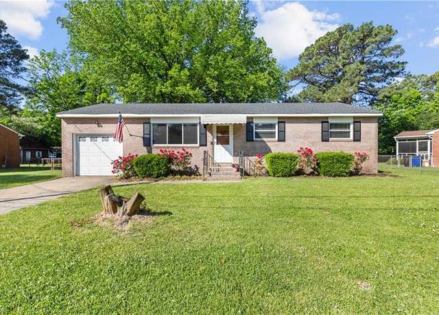 Property at 413 Park Manor Rd, Portsmouth, VA 23701, 3 beds, 1 bath