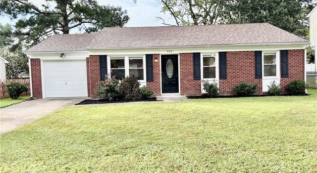 Property at 939 Red Oak Cir, Newport News, VA 23608, 3 beds, 1.5 baths