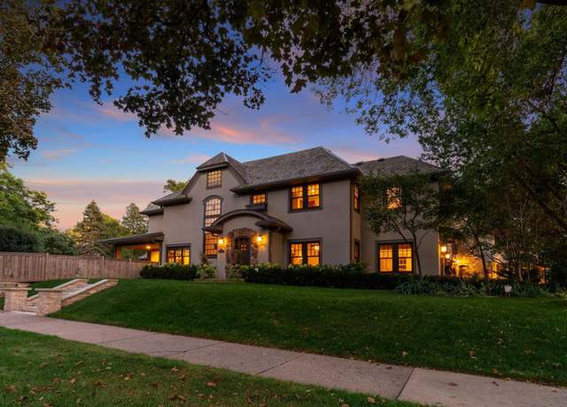 Property at 4601 E Lake Harriet Pkwy, Minneapolis, MN 55419, 5 beds, 4 baths