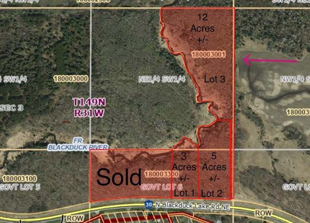 Property at Lot 3 N Blackduck Lake Rd NE, Hines, MN 56647