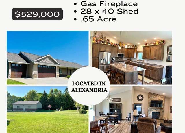 Property at 2679 Sailor Dr NE, Alexandria, MN 56308, 3 beds, 2 baths