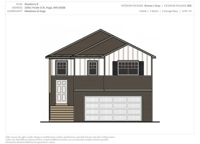 Property at 15951 Finale Ct N, Hugo, MN 55038, 3 beds, 2 baths