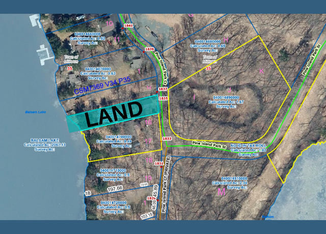 Property at 1835 Pine Island Park Ct, Balsam Lake, WI 54810
