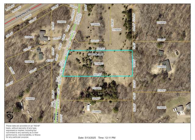 Property at TBD Woodland Rd, Ironton, MN 56455