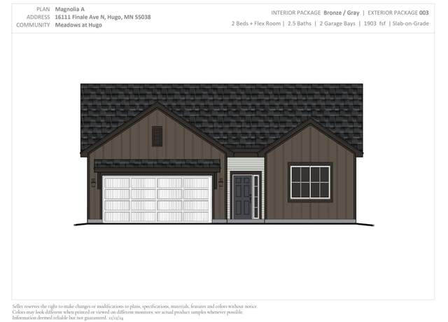 Property at 16111 Finale Ave N, Hugo, MN 55038, 2 beds, 3 baths