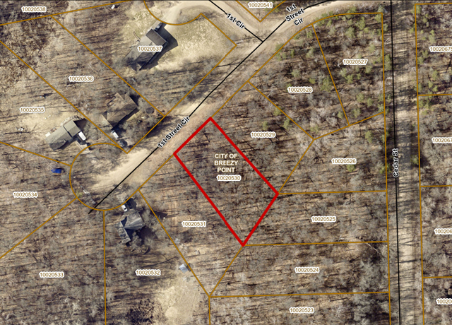 Property at TBD Lot 14 1st Street Cir, Breezy Point, MN 56472