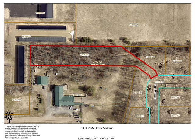 Property at LOT 7 Retriever Rd, Crosslake, MN 56442