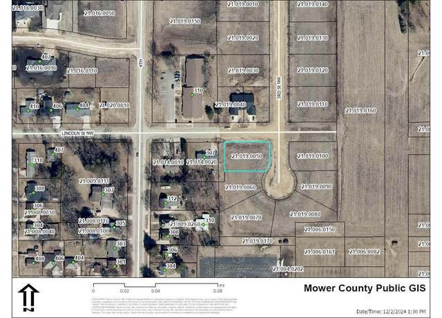 Property at 311 3rd St NW, Adams, MN 55909