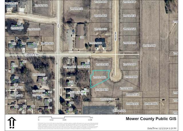 Property at 309 3rd St NW, Adams, MN 55909