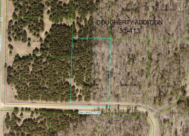 Property at Lot 8 Oak Crest Ct SW, Backus, MN 56435