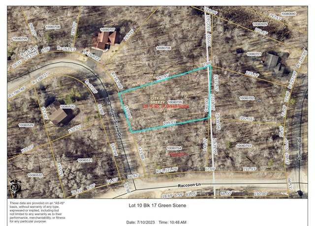 Property at L10 B17 Green Scene Dr, Breezy Point, MN 56472