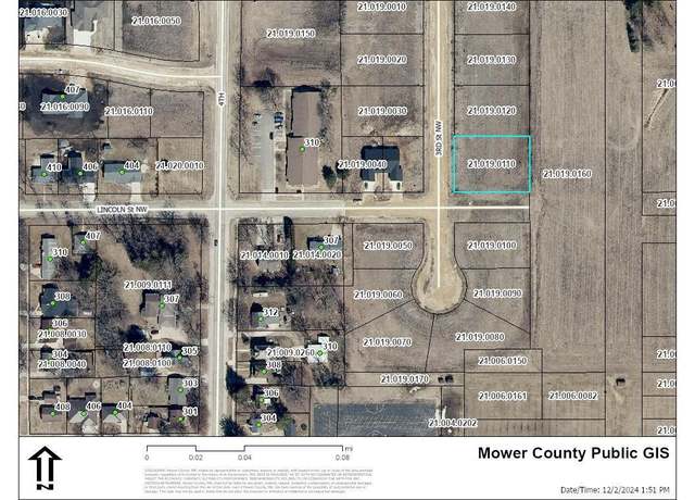Property at 400 3rd St NW, Adams, MN 55909