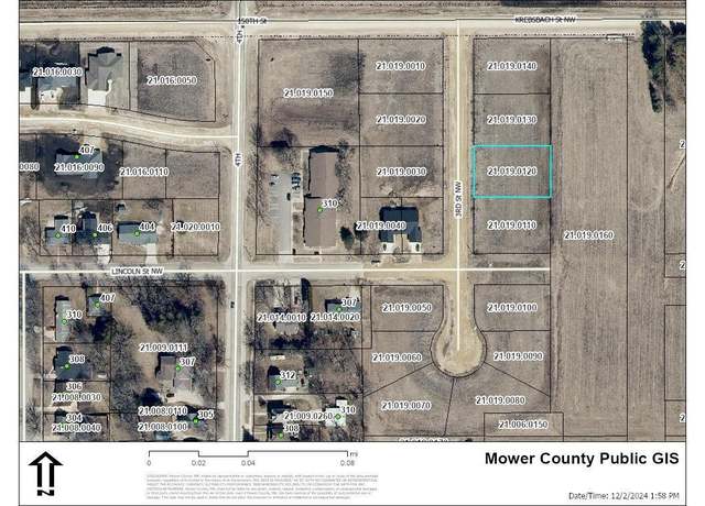 Property at 402 3rd St NW, Adams, MN 55909