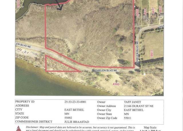 Property at 43xx Thielen Blvd, East Bethel, MN 55079