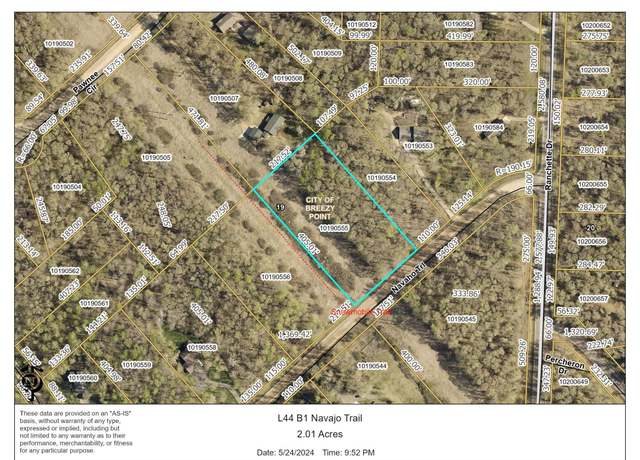 Property at L44 B1 Navaho Trl, Breezy Point, MN 56472