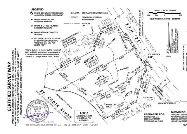 Property at xxx 132nd Ave - Outlot #1, Saint Joseph Twp, WI 54016