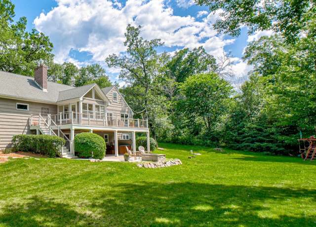 Property at 57 E Pleasant Lake Rd, North Oaks, MN 55127, 4 beds, 3 baths