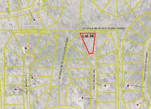 Property at Lot 34 Half Moon Trl, Jackson Twp, WI 54830