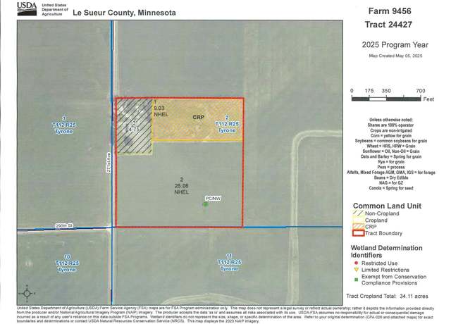 Property at XXX 271st Ave, Henderson, MN 56044