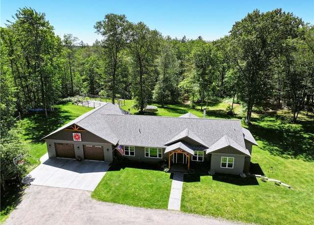 Property at W8775 Sand Rd, Bashaw Twp, WI 54871, 4 beds, 3 baths