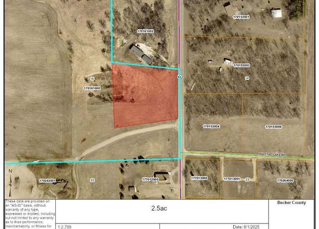 Property at TBD County Highway 15, Detroit Lakes, MN 56501