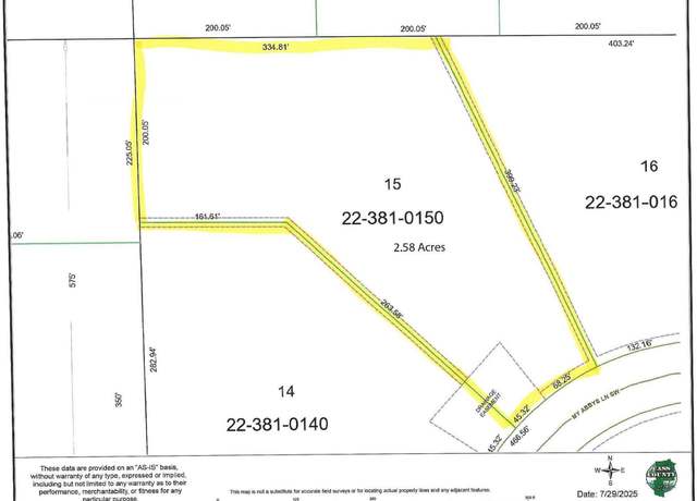 Property at XXX15 My Abbys Way Ln SW, Pequot Lakes, MN 56472