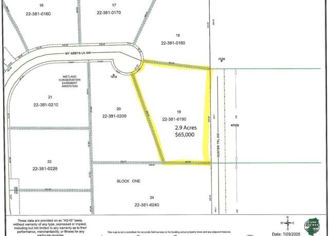 Property at XXX19 My Abbys Way Ln SW, Pequot Lakes, MN 56472