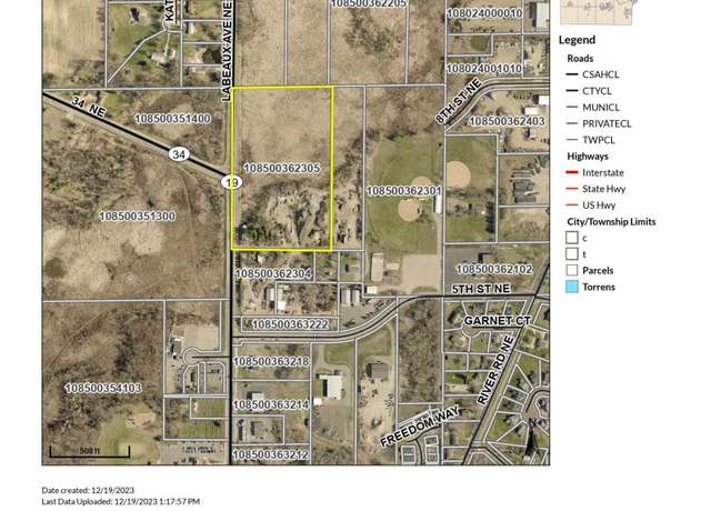 Property at XXX Labeaux Ave, Hanover, MN 55376